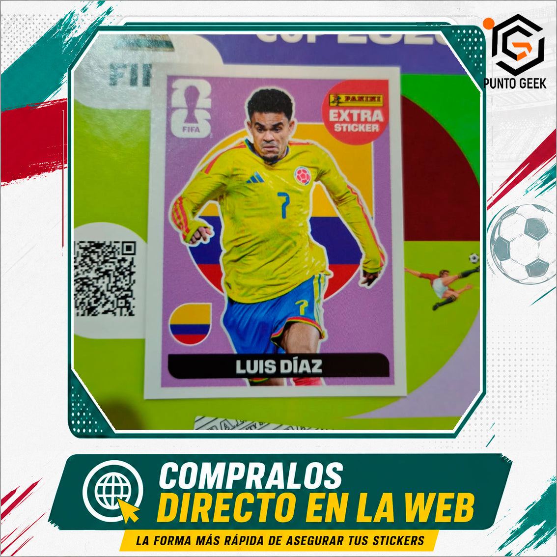 Sticker Extra Luis Diaz Base