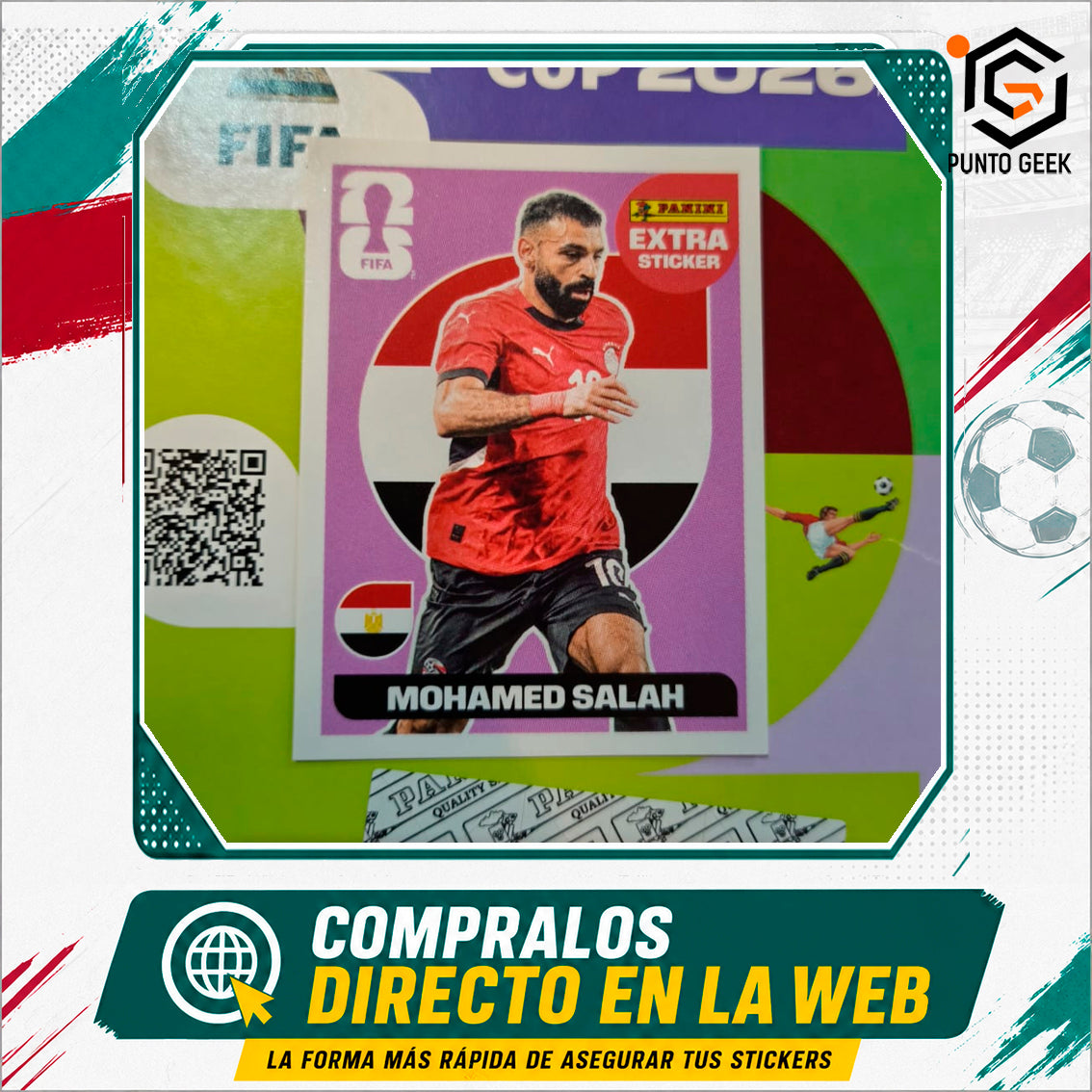 Sticker Extra Mohamed Salah Base