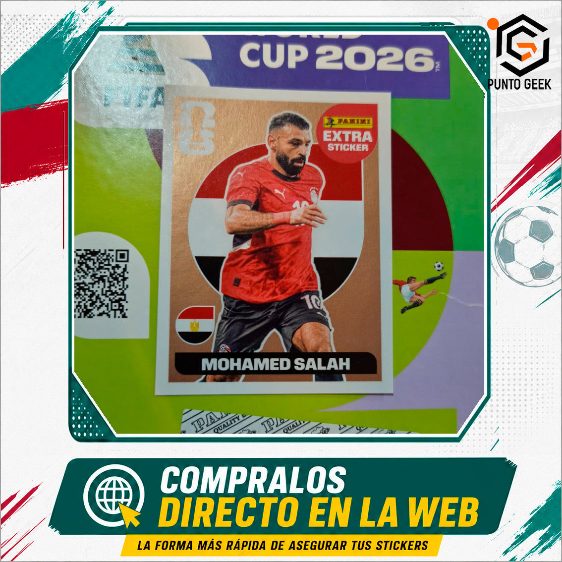 Sticker Extra Mohamed Salah Bronce