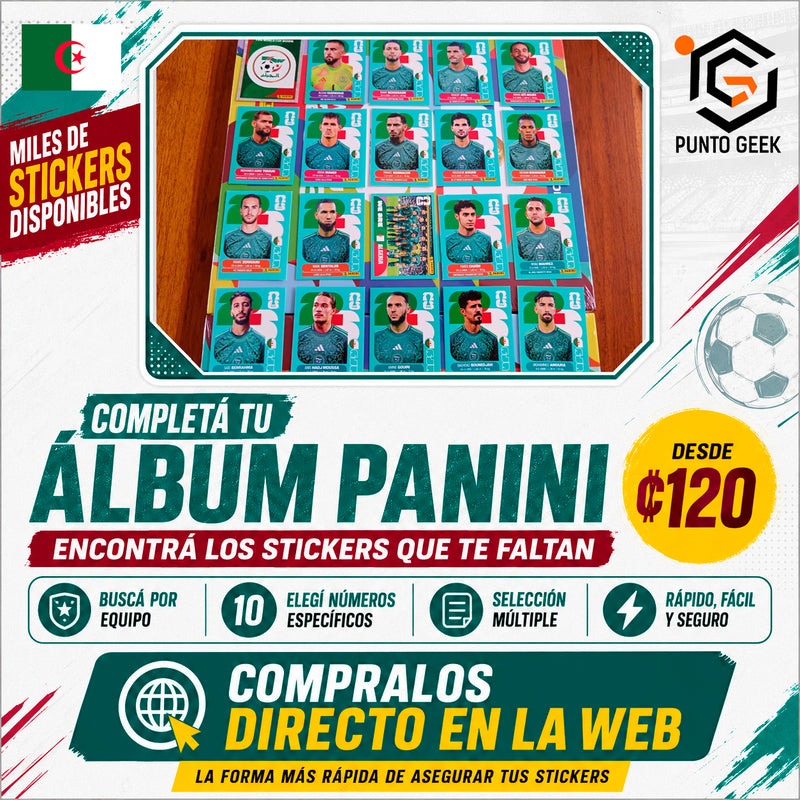 Argelia Panini 2026 (ALG)