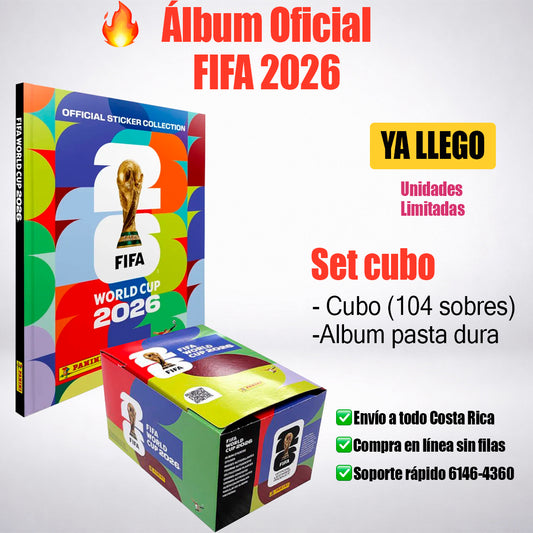Panini Mundial Fifa 2026 "Album pasta dura"