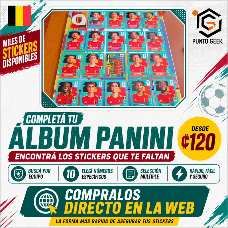 Bélgica Panini 2026 (BEL)