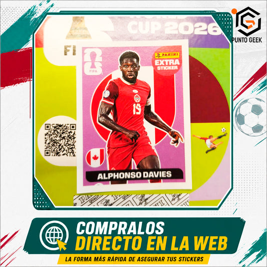 Sticker Extra Alphonso Davies Base