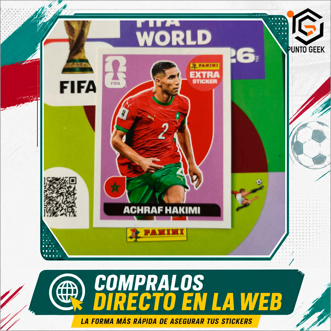 Sticker Extra Achraf Hakimi Base