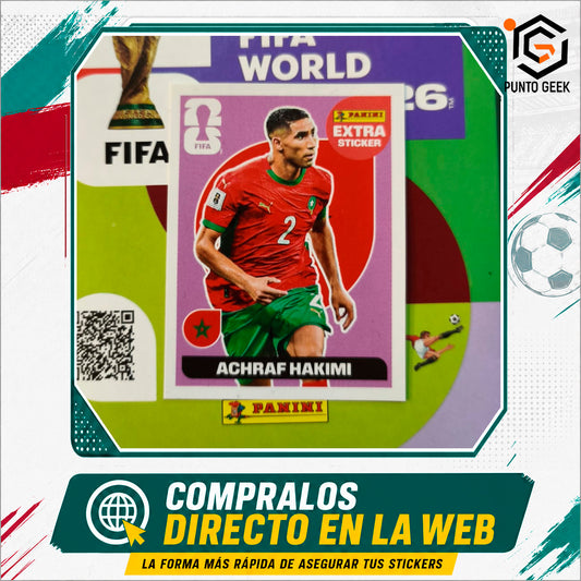 Sticker Extra Achraf Hakimi Base