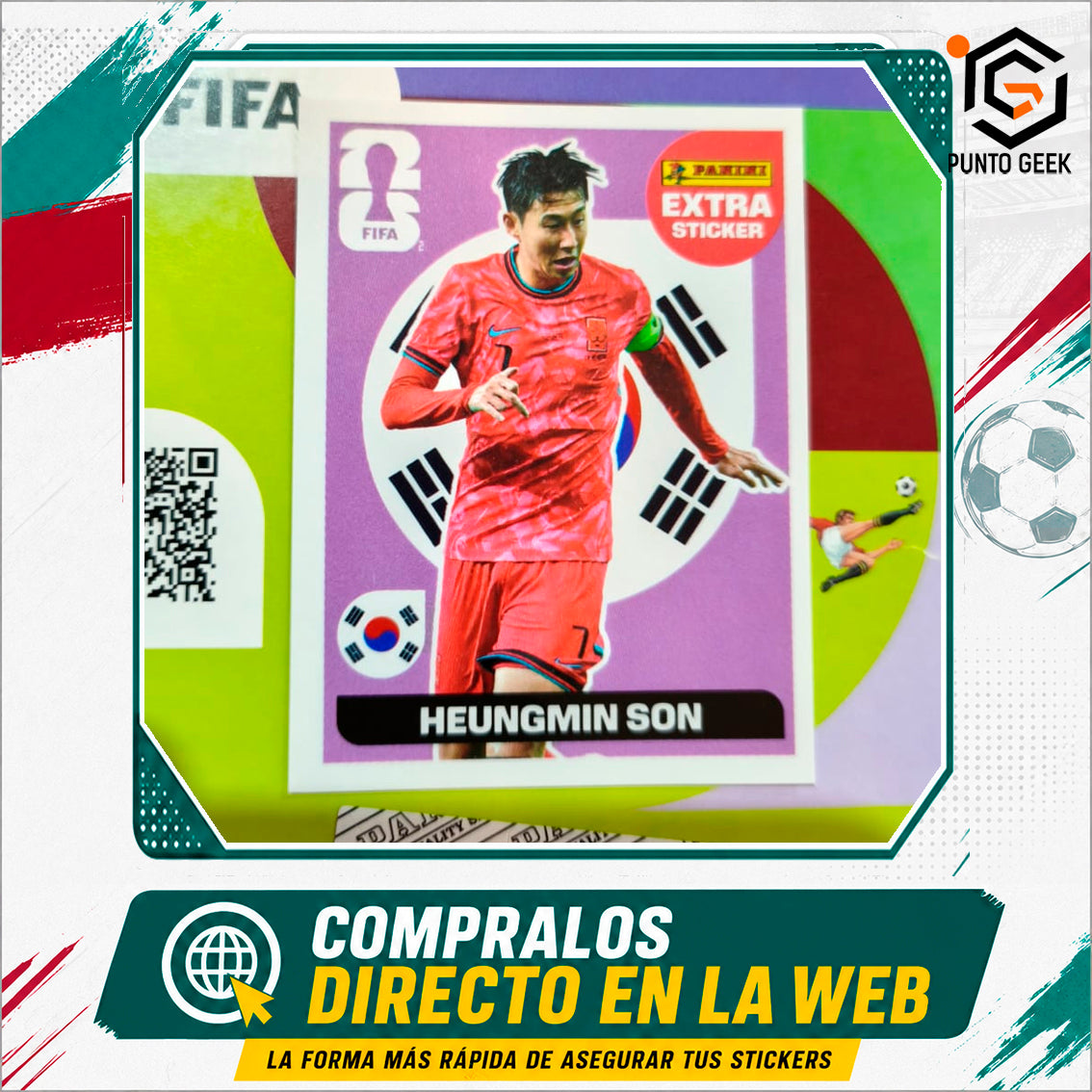 Sticker Extra Heungmin Son Base