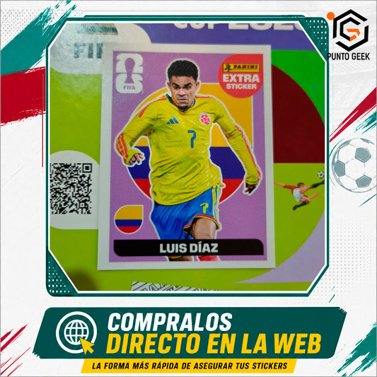 Sticker Extra Luis Diaz Base
