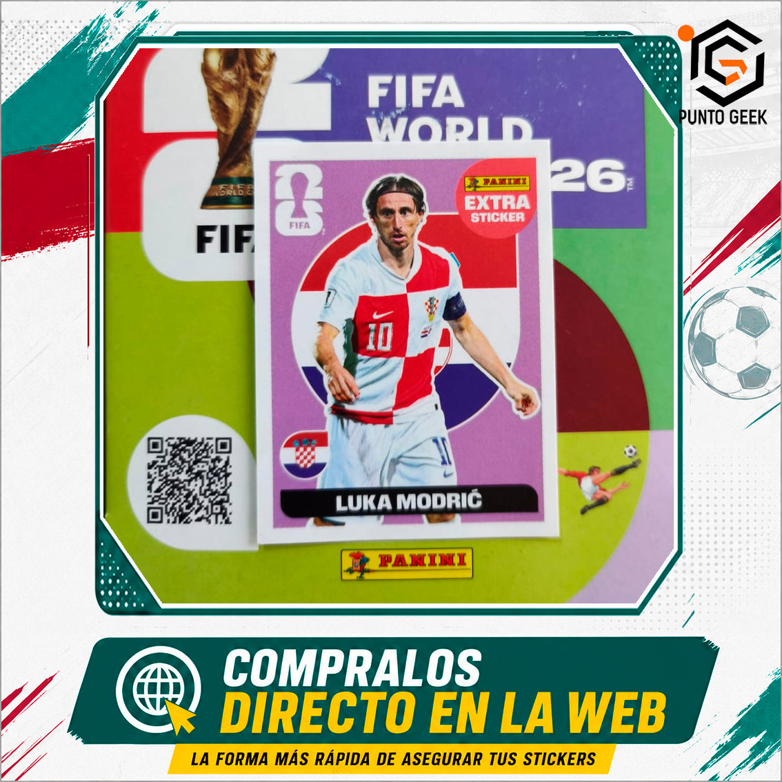 Sticker Extra Luka Modric Base