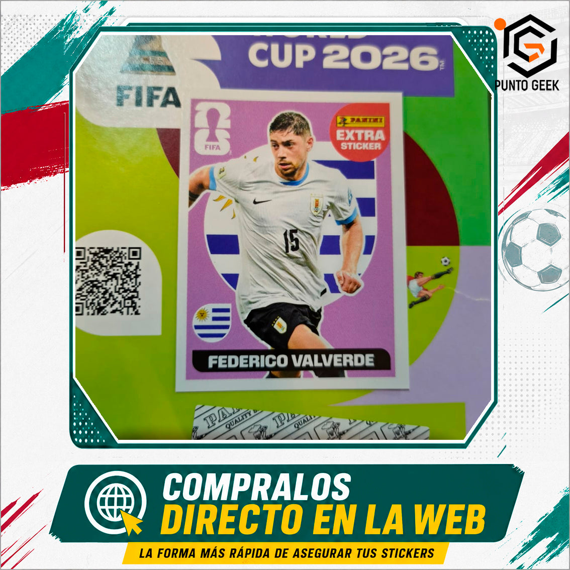 Sticker Extra Federico Valverde Base