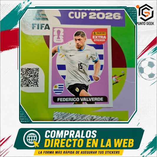 Sticker Extra Federico Valverde Base