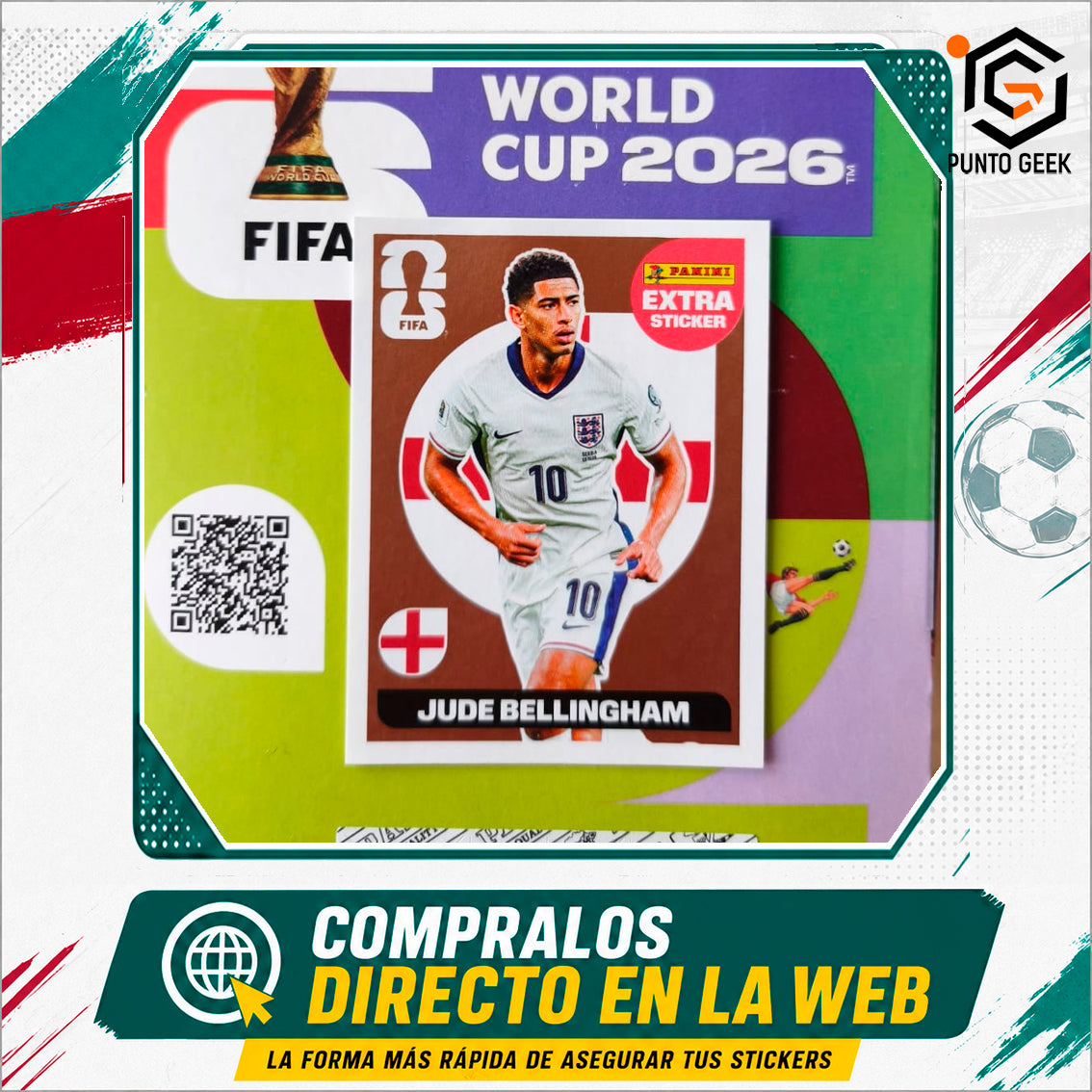 Sticker Extra Jude Bellingham Bronce