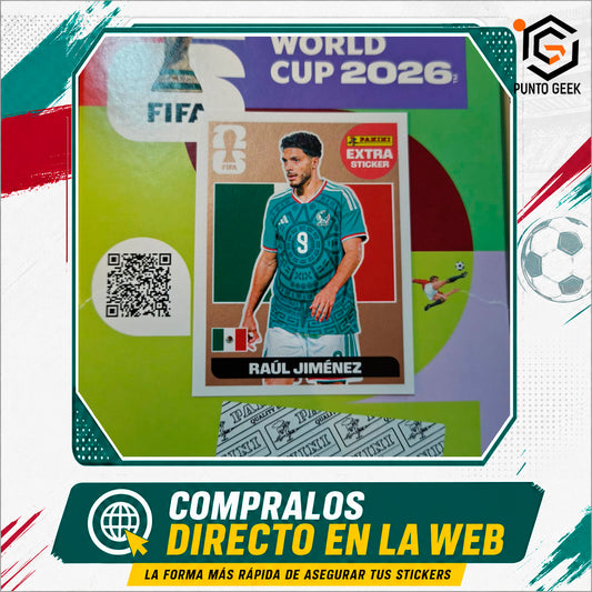 Sticker Extra Raúl Jimenez Bronce