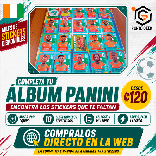 Costa de Marfil Panini 2026 (CIV)