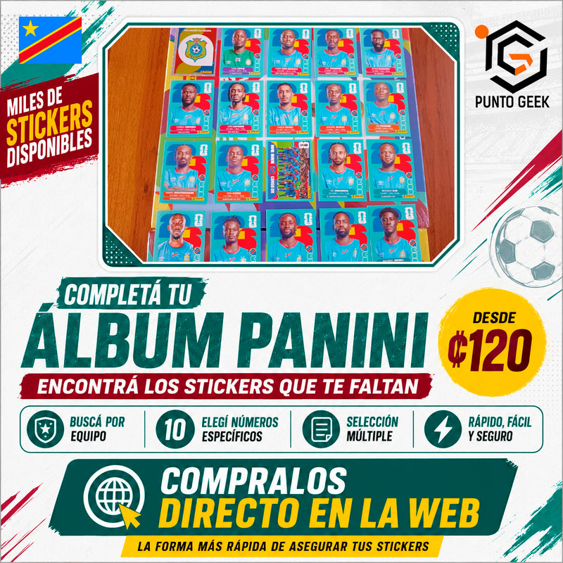 RD Congo Panini 2026 (COD)
