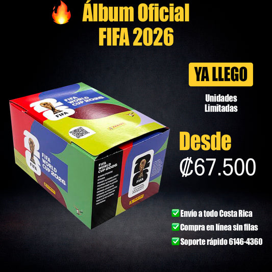 Cubo 104 Sobres -  Panini Mundial Fifa 2026
