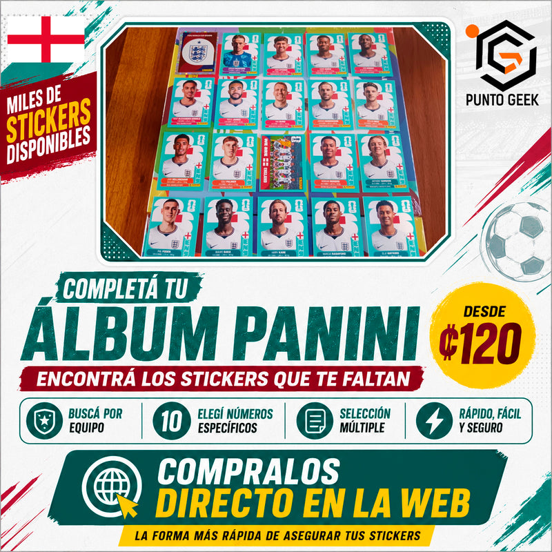 Inglaterra Panini 2026 (ENG)