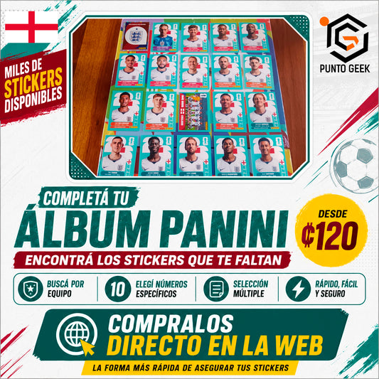 Inglaterra Panini 2026 (ENG)