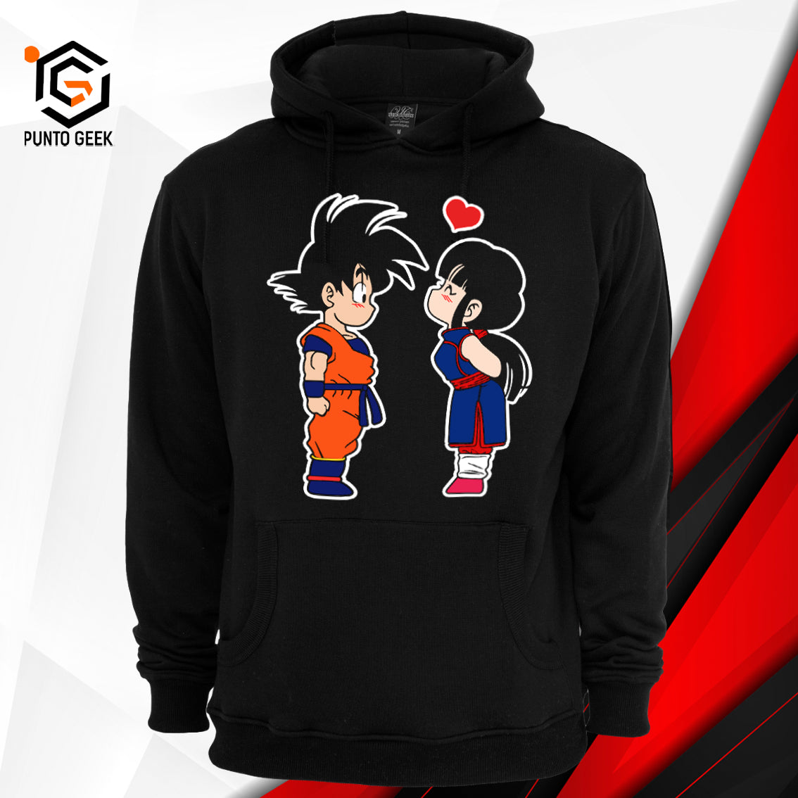 Goku y Milk pareja 01