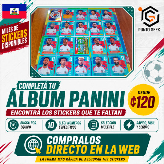 Haití Panini 2026 (HAI)