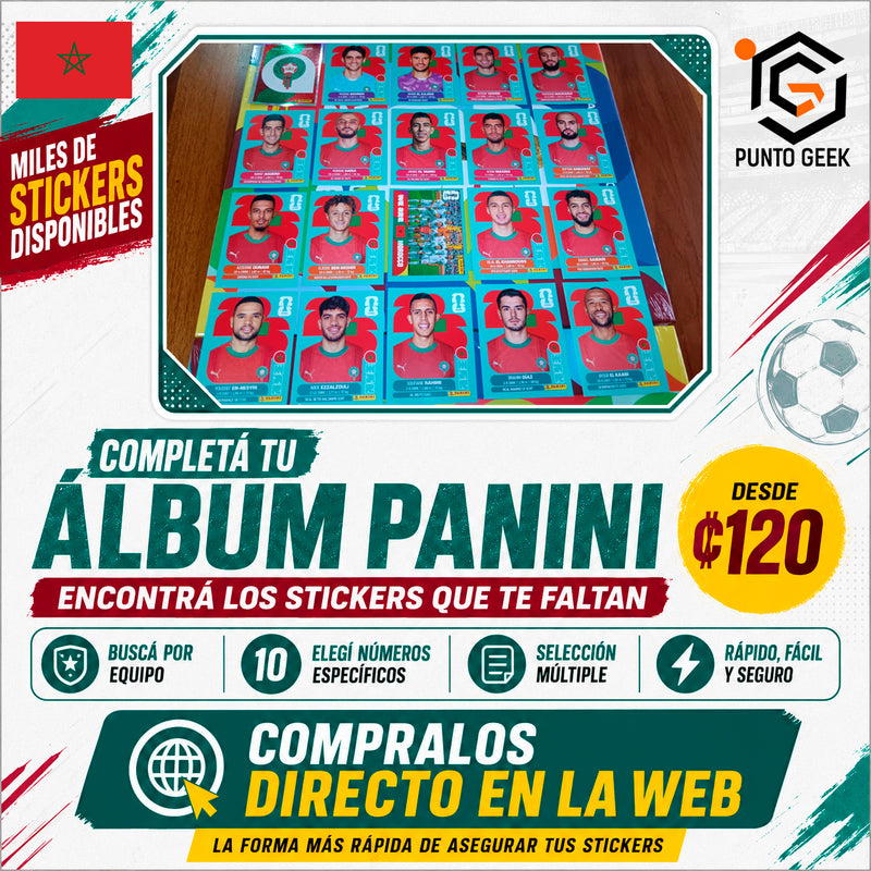 Marruecos Panini 2026 (MAR)