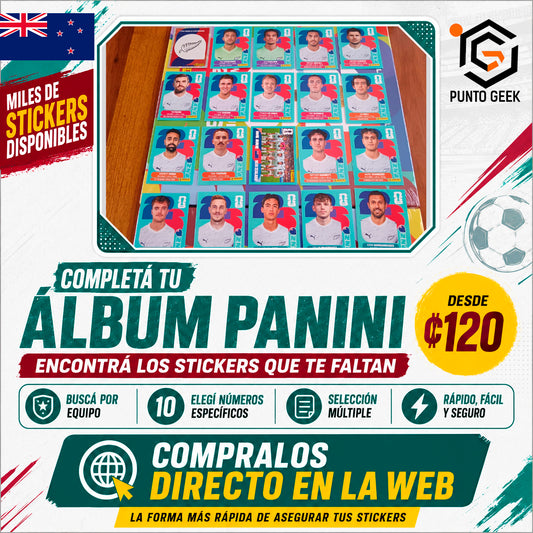Nueva Zelanda Panini 2026 (NZL)