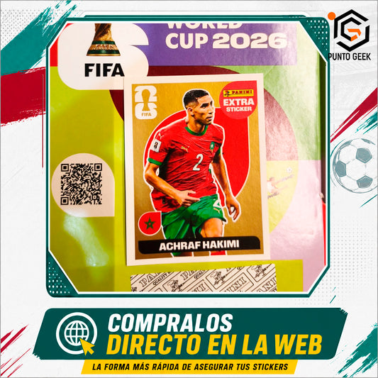 Sticker Extra Achraf Hakimi Oro