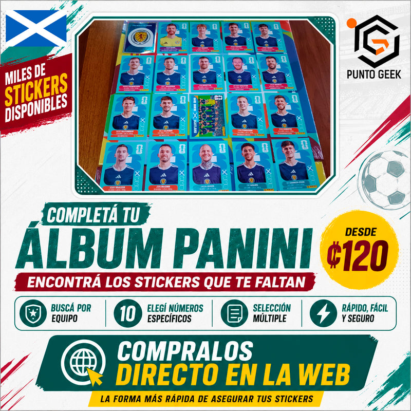 Escocia Panini 2026 (SCO)