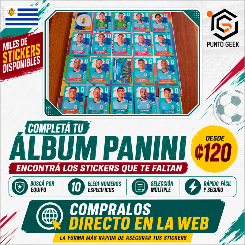 Uruguay Panini 2026 (URU)