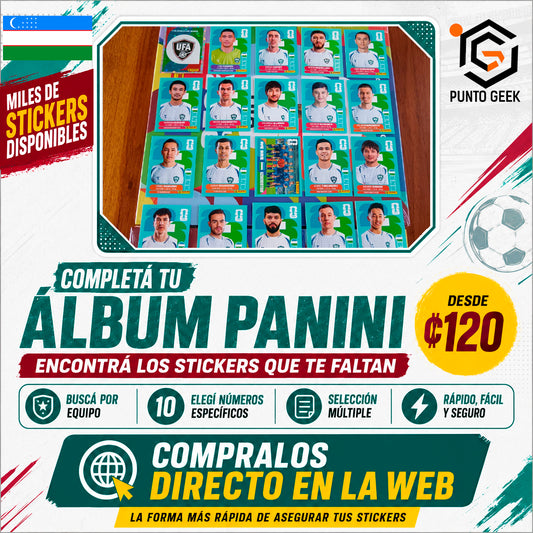 Uzbekistán Panini 2026 (UZB)